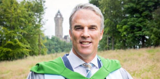 SA’s Climate Champ Lewis Pugh Granted Honorary Degree from Stirling University