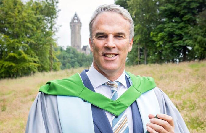 SAâ€™s Climate Champ Lewis Pugh Granted Honorary Degree from Stirling University