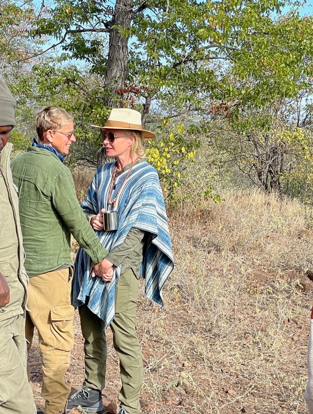 Ellen DeGeneres and Portia de Rossi Enjoying Africa After Show Ends 