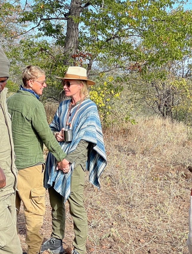 Ellen DeGeneres and Portia de Rossi Enjoying Africa After Show Ends
