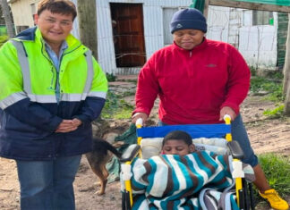 Cape Town Community and Taiwan Donation Make Wheelchair Dream Come True for Mom