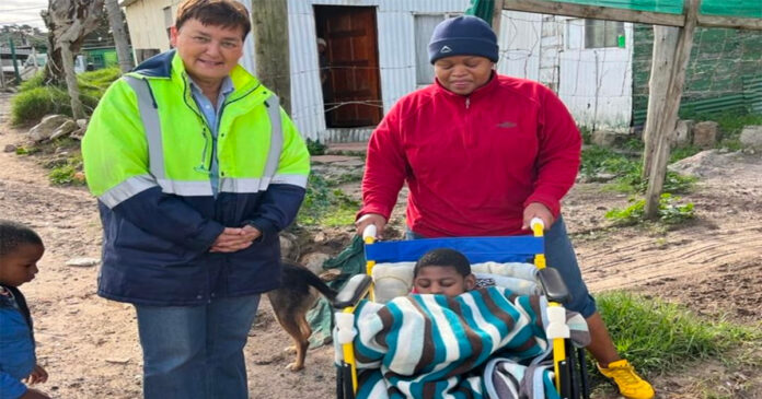 Cape Town Community and Taiwan Donation Make Wheelchair Dream Come True for Mom
