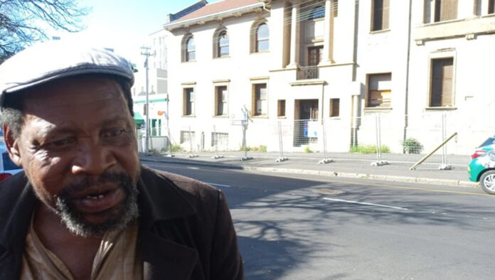 homeless-resident A new Cape Town shelter will accommodate 100 people