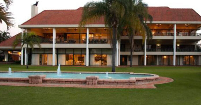 lottery-boss-mansion This photo of the former National Lotteries Commission (NLC) board chair Alfred Nevhutanda’s house is from an estate agent’s advert. You can see Nevhutanda deliver a sermon from the balcony of the house in this YouTube video. (Copied for fair use.)