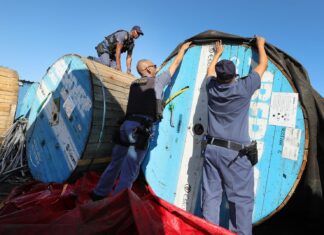 police find Eskom cables
