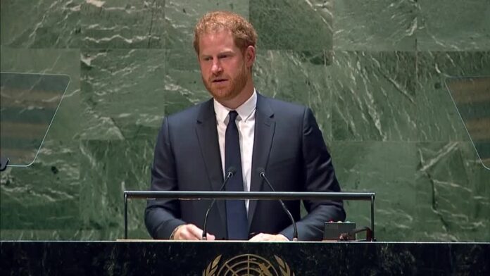 At U.N., Prince Harry celebrates Mandela, urges climate action Prince Harry Says Africa is His 'Lifeline' and Treasures Photos of Mom and Nelson Mandela