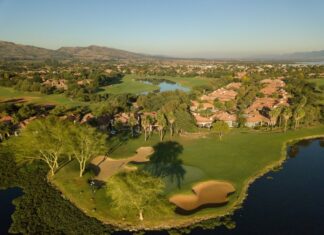 The Commissioner of the National Lotteries Commission Thabang Mampane’s trust owns a house on the Pecanwood golf estate, bought with money from the national lottery. Photo from the Pecanwood website: https://pecanwood.co.za, published as fair use