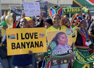 WATCH Heroes Welcome for Banyana Banyana at OR Tambo Airport