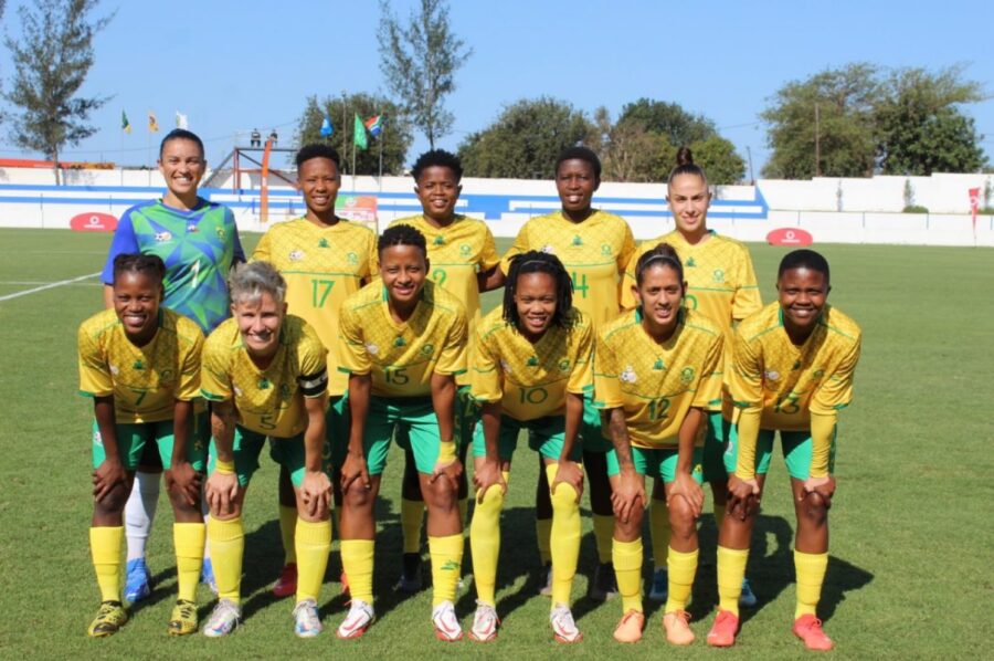 Banyana Banyana Qualify for the 2023 World Cup. Photo: Banyana Banyana
