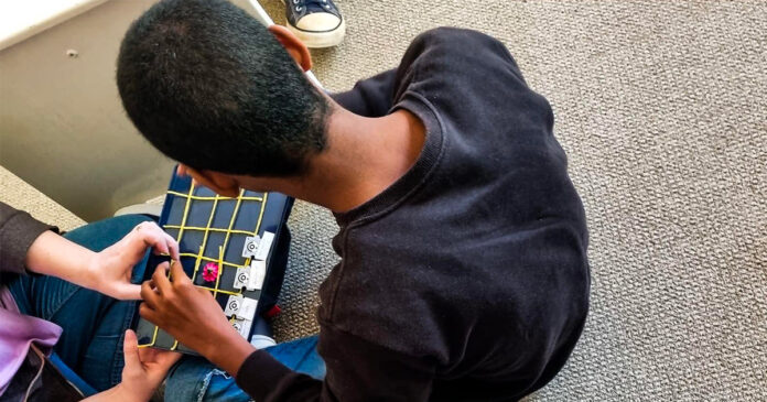 WATCH Blind Learners Play Rangers, Paving Way for Braille Version of Coding Game