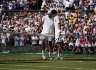 Djokovic Kyrgios bromance