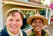 Canadian Journalist Discovers Talented Hat Maker in Johannesburg Douglas Mason Thabang Canadian Mounty style hats