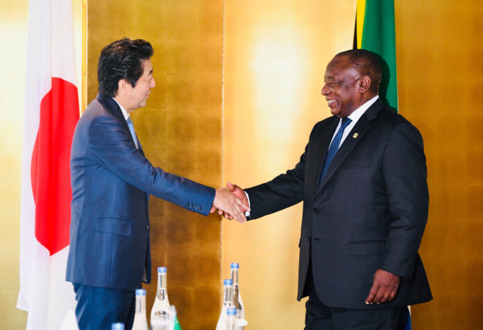 President Ramaphosa Sends Condolences for Japan's Slain Former PM Shinzo Abe