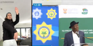 WATCH SA Police Minister Bheki Cele in 'Shut Up' Remix by The Kiffness