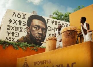 Epic Trailer for New Black Panther: Wakanda Forever features a mural paying homage to Chad Boseman's character.