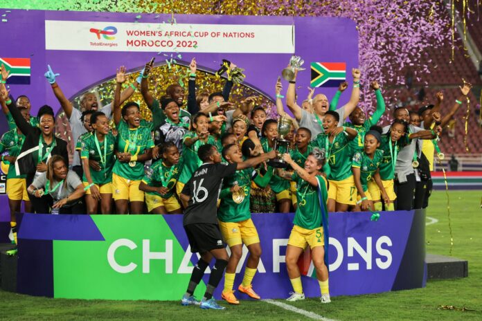 south africa banyana banyana afcon win victory Banyana Banyana Crowned Champions of Africa After Winning WAFCON
