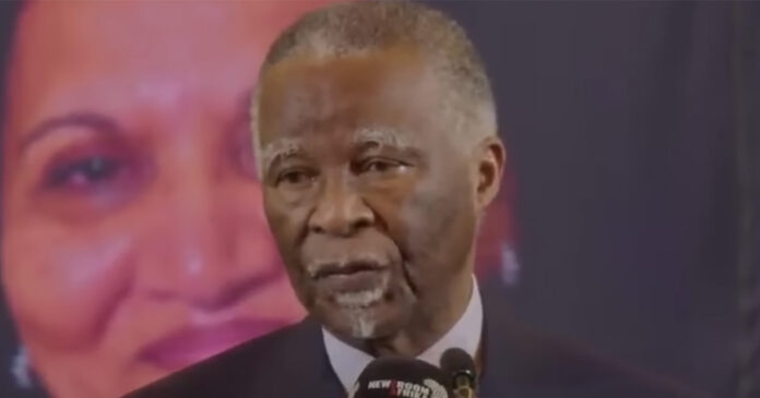 Thabo Mbeki Warns of 'Arab Spring' Type Uprising in South Africa