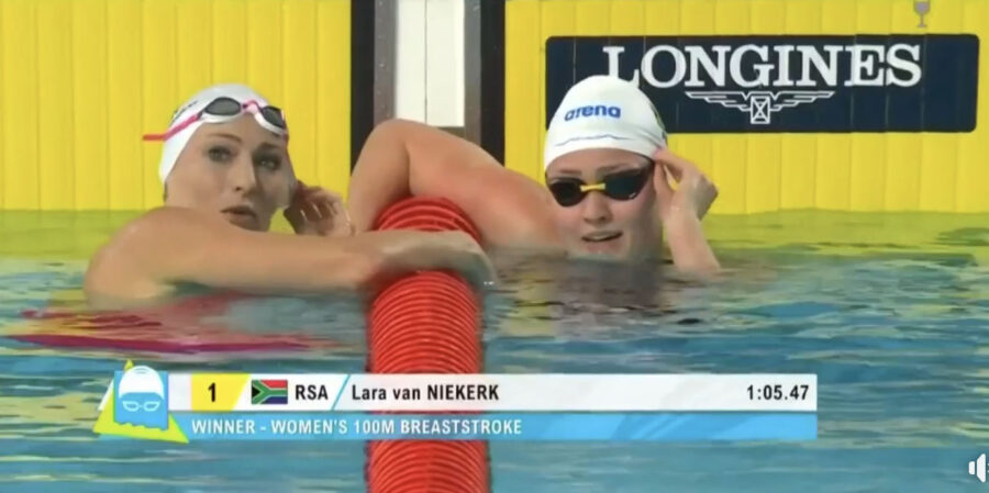 Lara and Tatjana Win Gold AND Silver for South Africa
