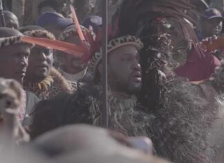 Newly crowned Zulu king's coronation ceremony in South Africa