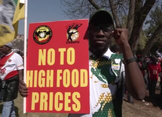 South Africa unions launch nationwide strike over the high cost of living