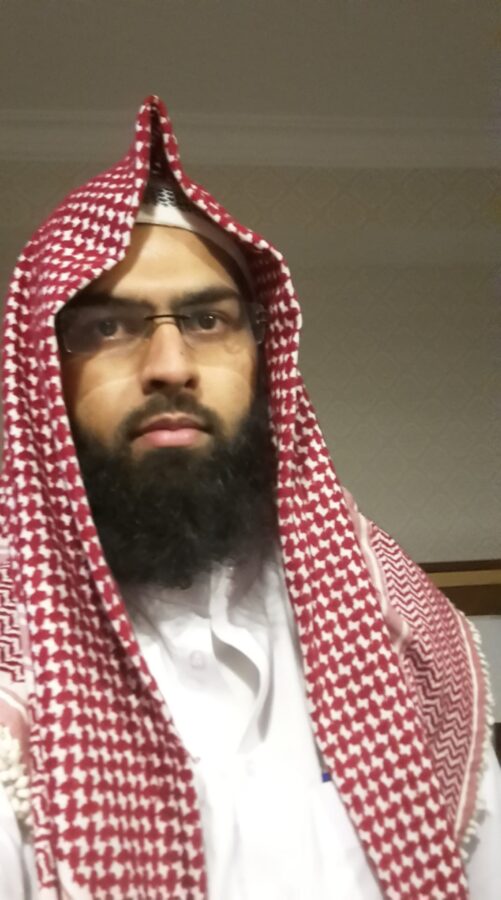 Fatima's brother Ebrahim Lambat who broke the news of his sister's death on Facebook