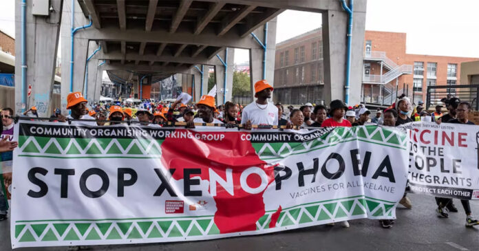 stop-xenophobia-south-africa South Africans and migrants demonstrate against xenophobia in Johannesburg. Emmanuel Croset/AFP via Getty Images