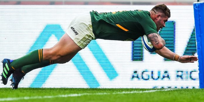 220917-malcolm-marx-springboks-2 Springboks Secure Bonus-Point Win Over Argentina