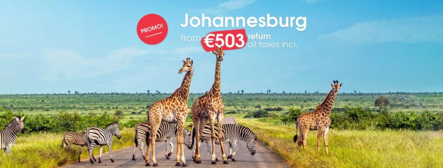 Air Belgium flies South Africa
