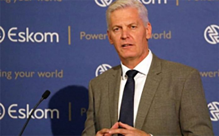 De Ruyter: Eskom’s Working ‘Flat Out’ to Restore Energy to Grid Eskom CEO Andre De Ruyter: Eskom’s Working ‘Flat Out’ to Restore Energy to Grid