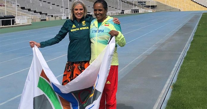 Elana-Meyer-Tulu-Barcelona-Olympics Credit: Legnani Sports & Media