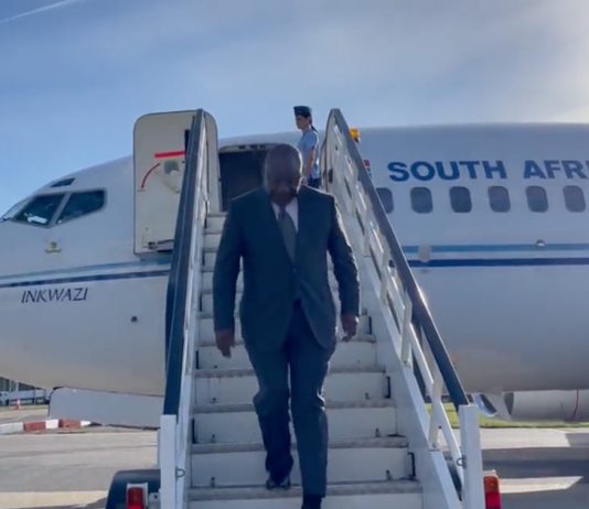 President-Ramaphosa-return-South-Africa-loadshedding