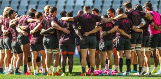 Springboks drugs allegations South African Springboks rugby huddle
