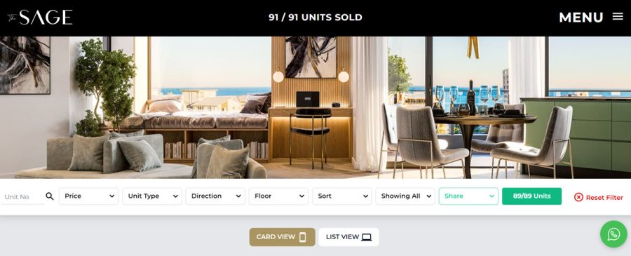 New Sea Point Development The Sage Berman Brothers