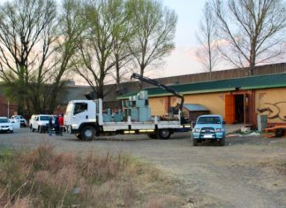 On Sunday, residents waited outside this electricity substation at Maluti-A-Phofung municipality, pleading with the contractor to get power restored after a six day outage. But crucial components are only set to arrive on Thursday. Photo: Yamkela Mopeli