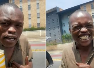 WATCH The Real Story Behind South Africa's Eloquent Homeless Man, Bonga Sithole. Photos: YT screenshots