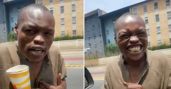 Bonga-Sithole-homeless-eloquent-South-African-2 WATCH The Real Story Behind South Africa's Eloquent Homeless Man, Bonga Sithole. Photos: YT screenshots