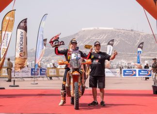 SA's Bradley Cox Wins Final Stage in Rallye du Maroc Rally 2 Class
