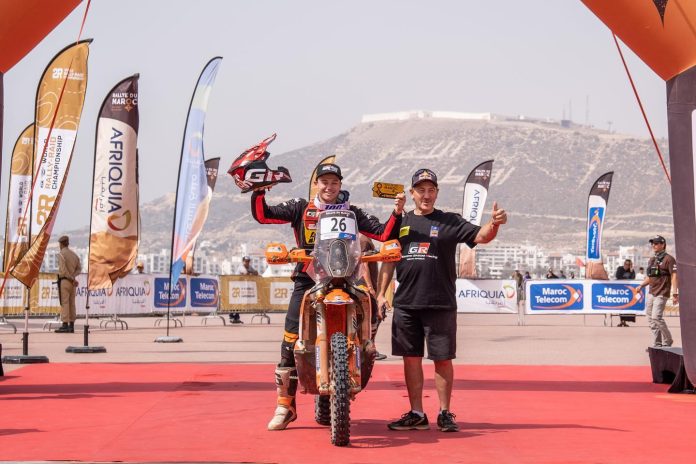 Bradley Cox South African SA's Bradley Cox Wins Final Stage in Rallye du Maroc Rally 2 Class