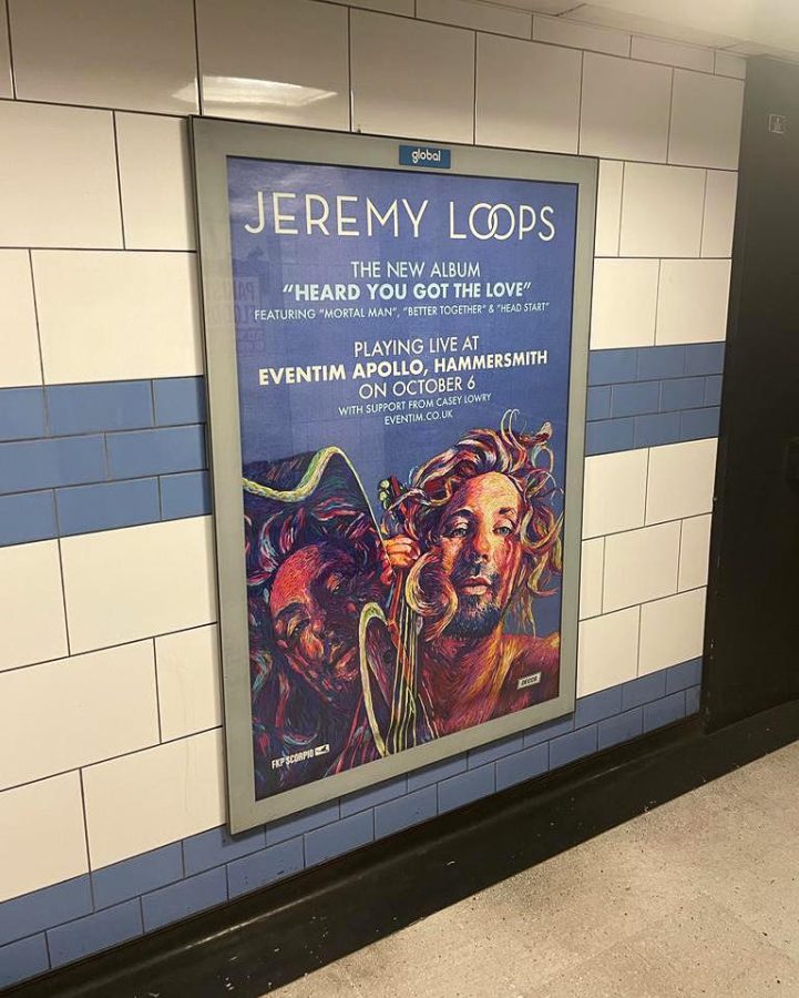 London Underground Does A Lekker Thing for SA Musician Jeremy Loops
