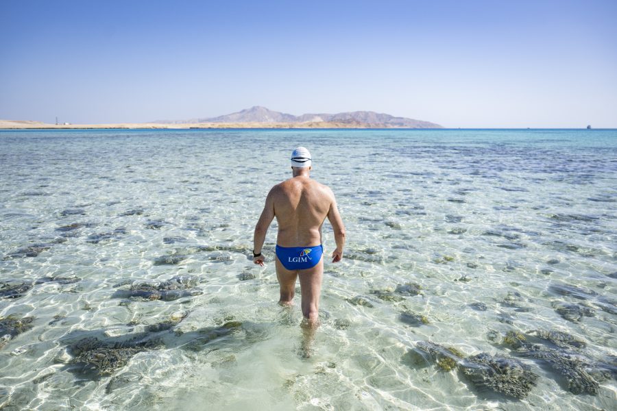 SA’s Lewis Pugh Swimming Across the Red Sea with Urgent Message for World Leaders