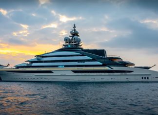 Russian Super Yacht Nord is Heading to Cape Town, South Africa