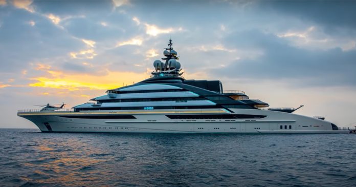 Nord-superyacht-heading-to-Cape-Town-South-Africa Russian Super Yacht Nord is Heading to Cape Town, South Africa