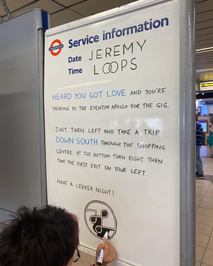London Underground Does A Lekker Thing for SA Musician Jeremy Loops