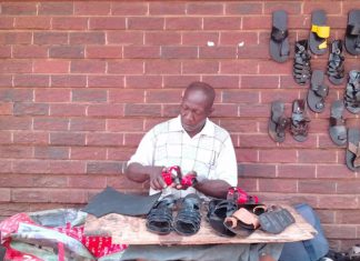 Meet Eric Paku, the “Shoe Doctor” of Central Pretoria