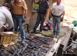 Hawks Arrest Illegal Miners and Seize Firearms, Explosives in Mineshaft Raid