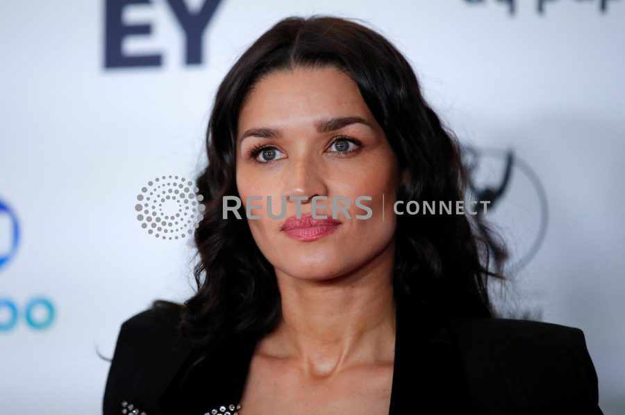 Actor Kim Engelbrecht attends the 50th International Emmy Awards in New York City, New York, U.S., November 21, 2022. REUTERS/Eduardo Munoz