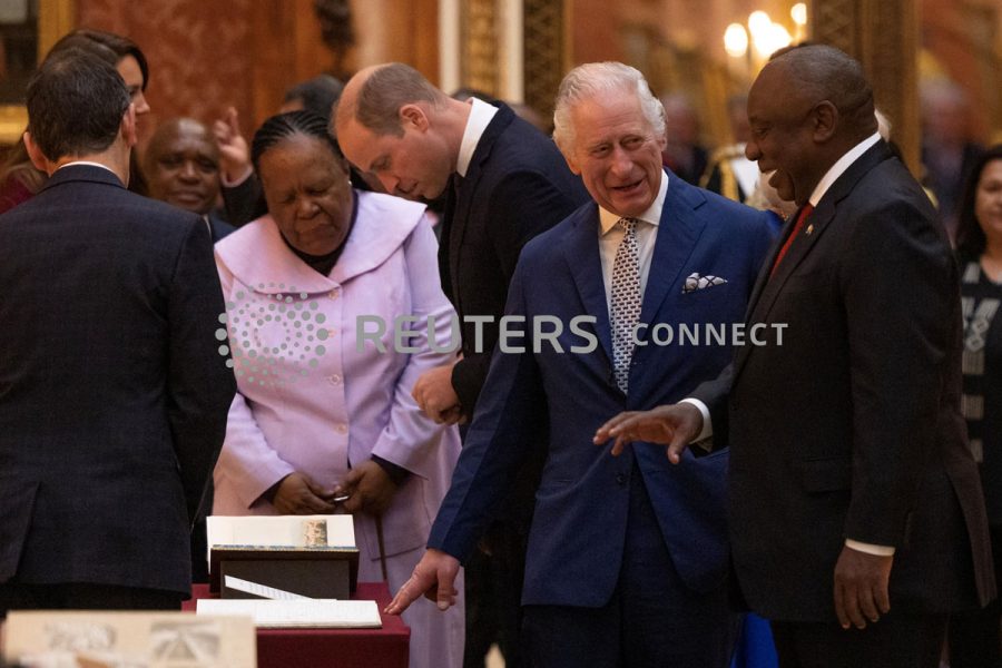 South African President Ramaphosa visits the UK