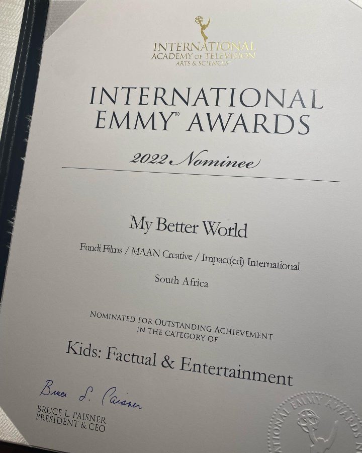 South Africa Wins Big at International Emmy Awards in New York