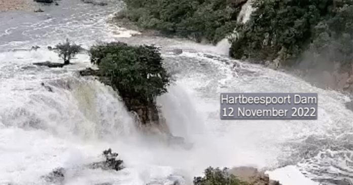 Hartbeespoort-Dam-South-Africa-Nov-22 WATCH Hartbeespoort Dam Sluice Gates Opened, 12 November 2022