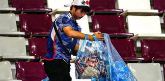 Japan-fans-clean-up-after-World-Cup